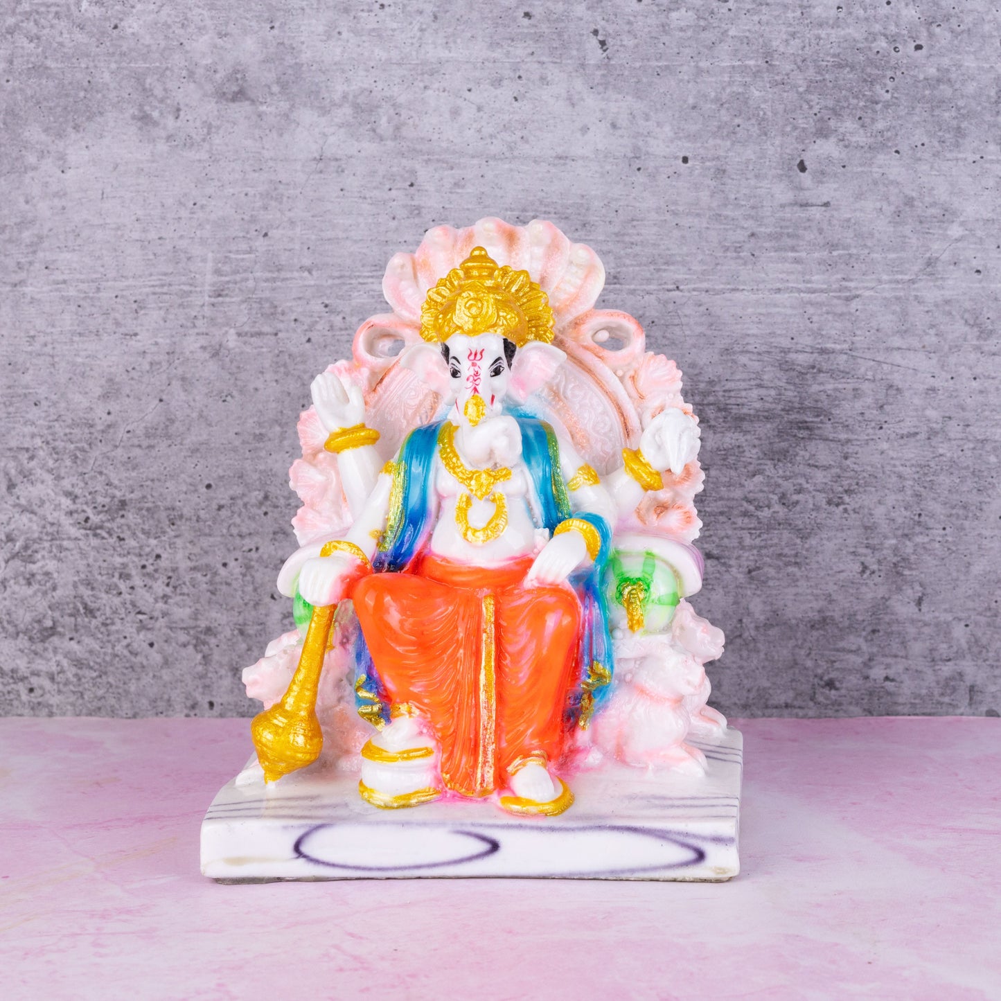 Singhasan ganesha