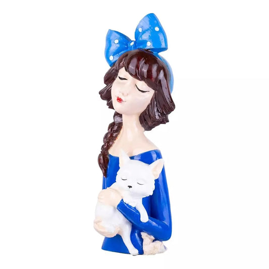 doll with cat