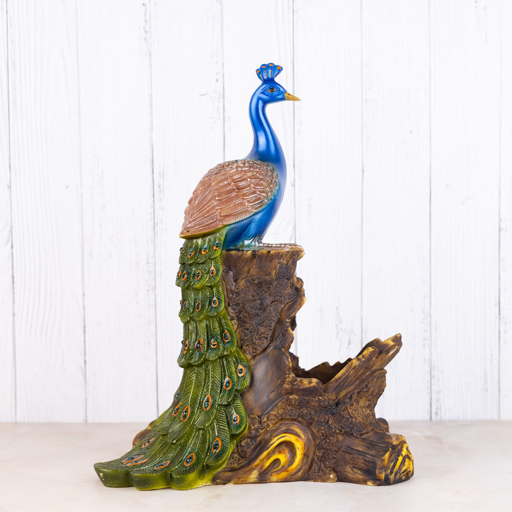 peacock bottle holder